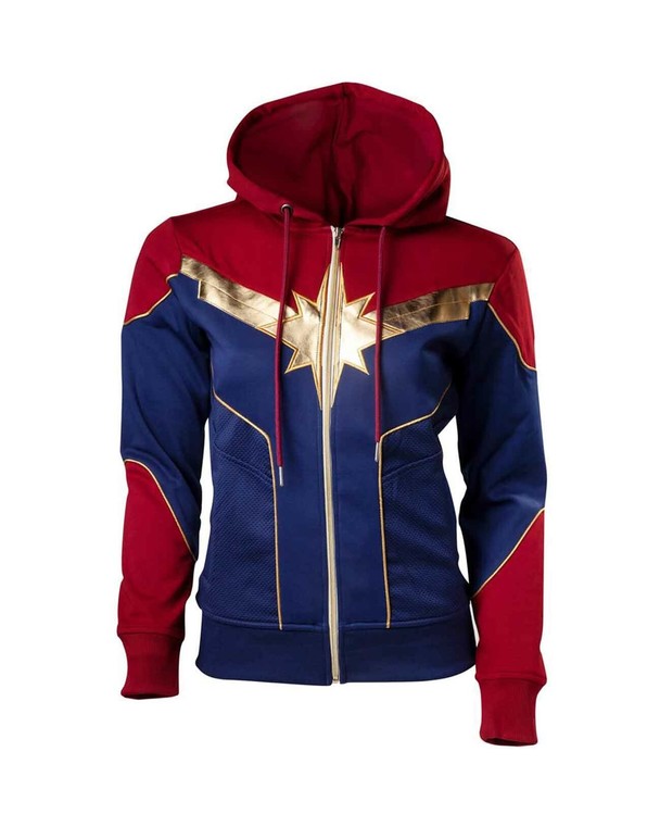 Sweat à capuche Marvel - Captain Marvel