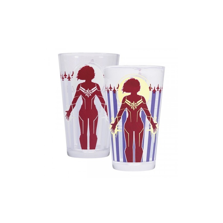 Glas Marvel - Captain Marvel