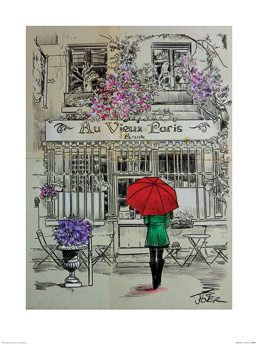 Umělecký tisk Loui Jover - Au Vieux Paris