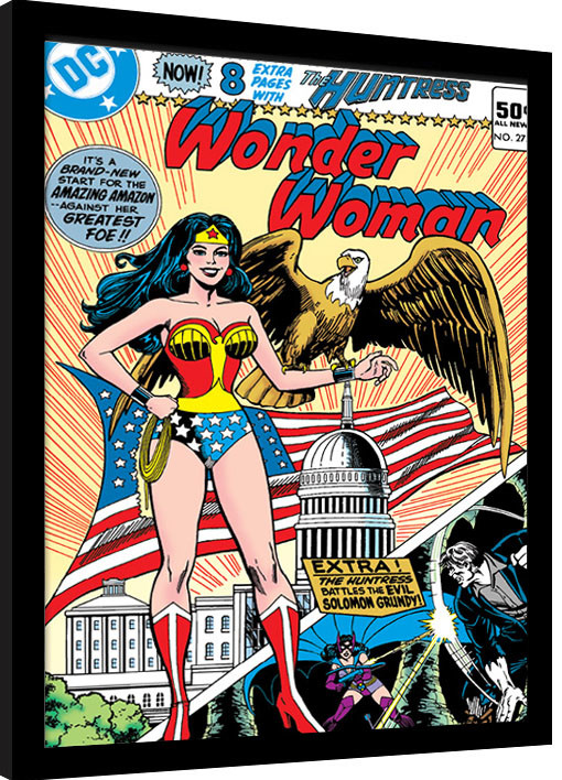 Ingelijste poster Wonder Woman - Eagle