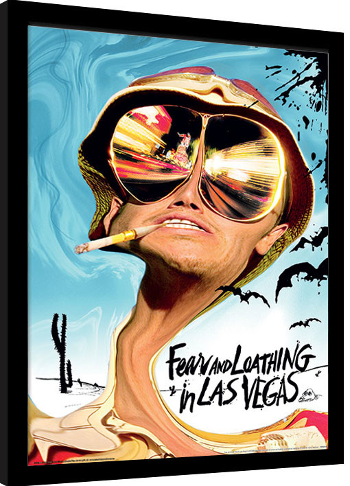 Oprawiony plakat Las Vegas Parano