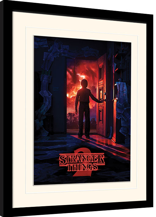 Ingelijste poster Stranger Things - Doorway