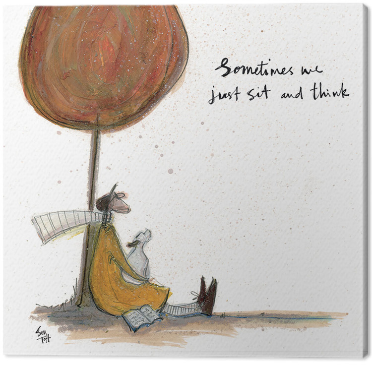Obraz na płótnie Sam Toft - Sometimes we Just Sit and Think