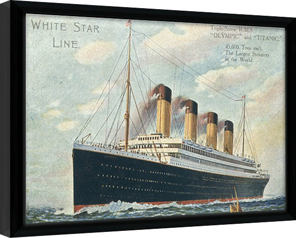 Keretezett poszter Titanic