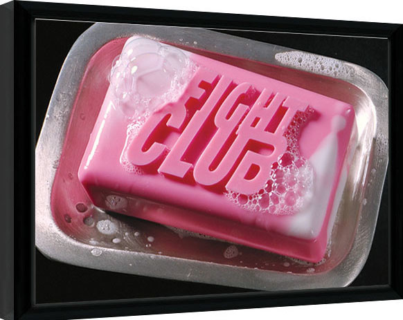 Poster incorniciato Fight Club - Soap