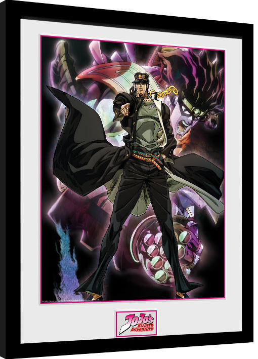Gerahmte Poster Jojo's Bizarre Adventures - Stardust Crusaders