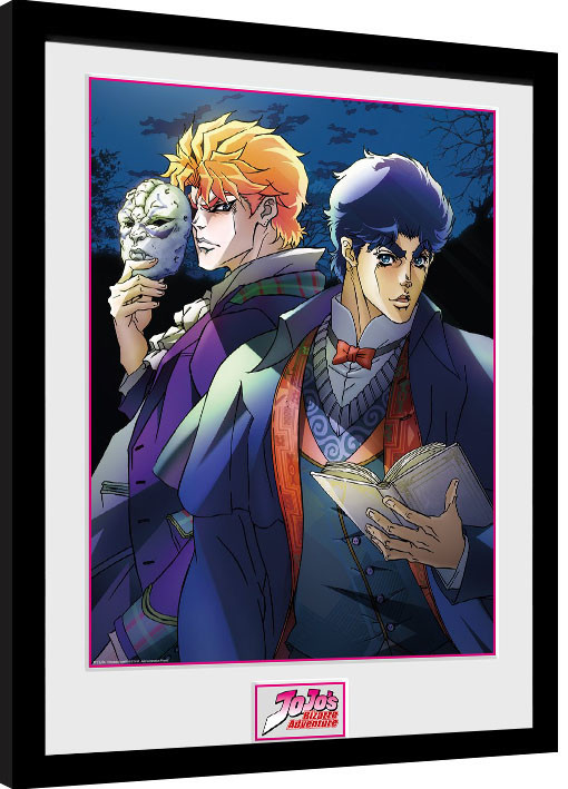 Ingelijste poster Jojo's Bizarre Adventures - Mask