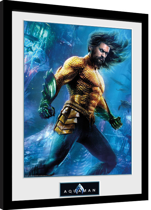 Gerahmte Poster Aquaman - Arthur Curry