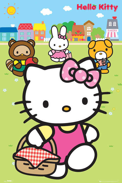 Poster HELLO KITTY - picnic