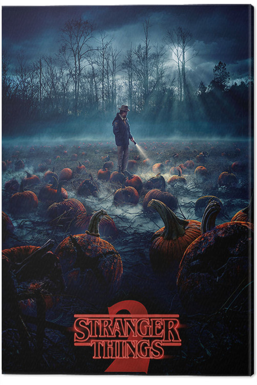 Canvas Print Stranger Things - Pumpkin Patch