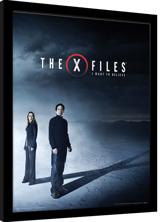 Poster incorniciato The X-Files - I Want to Believe