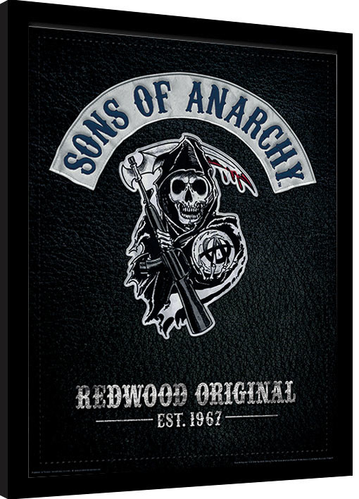 Ingelijste poster Sons of Anarchy - Cut