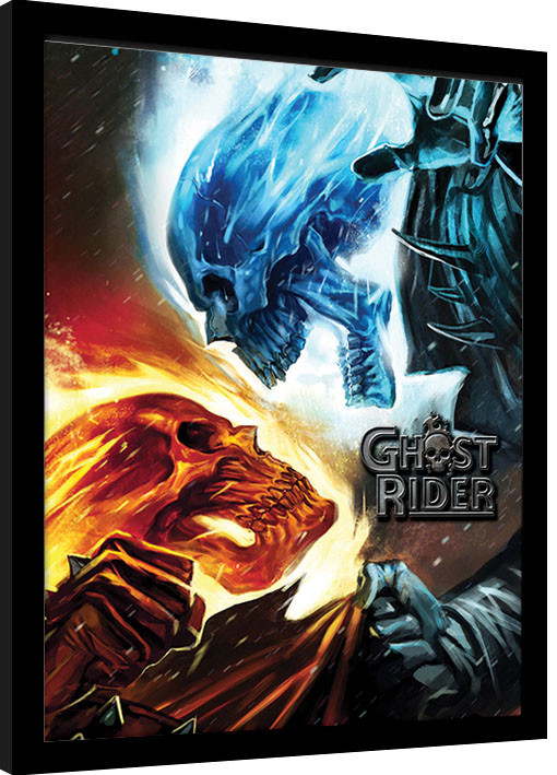 Gerahmte Poster Marvel Extreme - Ghost Rider