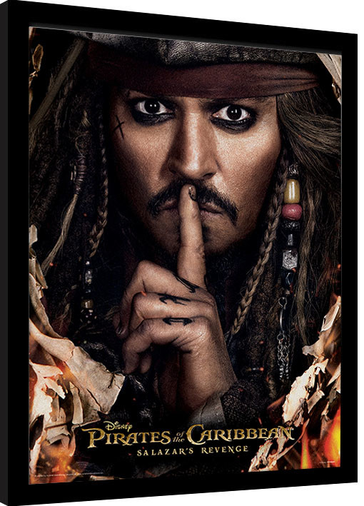 Poster incorniciato Pirati dei Caraibi - Can You Keep A Secret