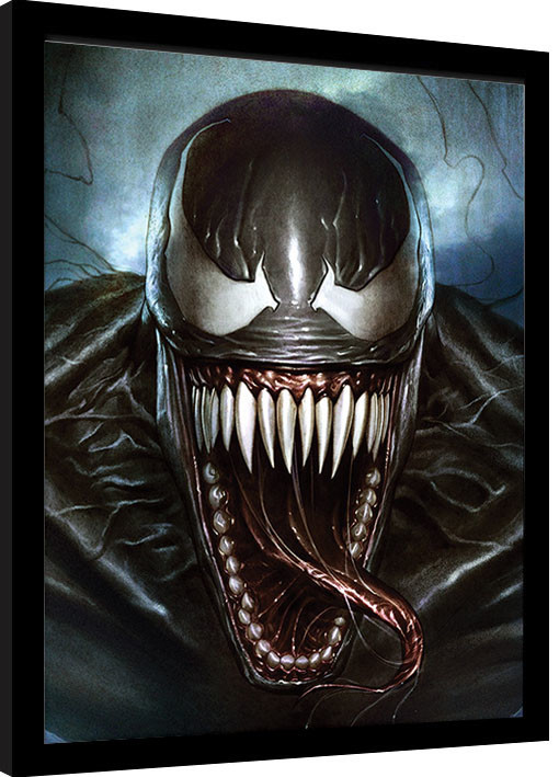 Innrammet plakat Venom - Sinister Smile