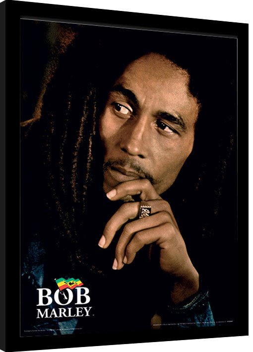 Inramad poster Bob Marley - Legend