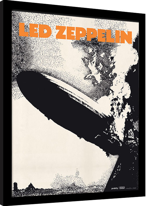 Inramad poster Led Zeppelin - Led Zeppelin I