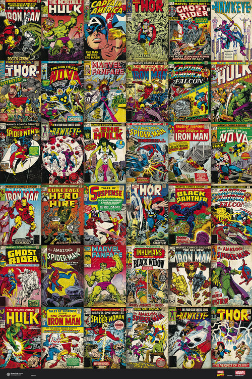 Póster Marvel - Classic Cover