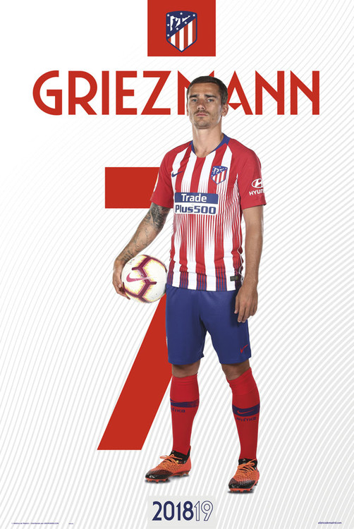 Plakát Atletico Madrid 2018/2019 - Griezman
