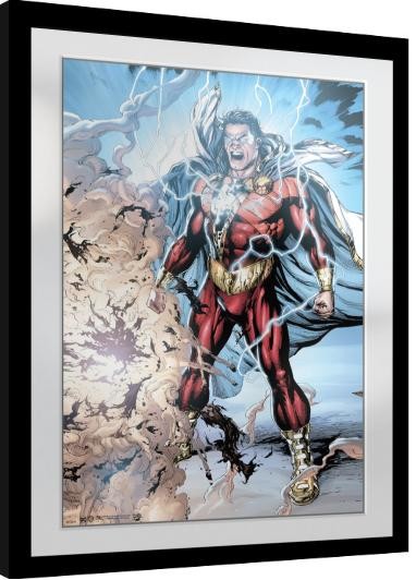 Levně Obraz na zeď - Shazam - Power of Zeus, 34 × 44.2 cm
