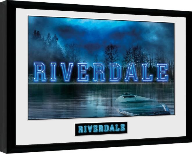 Zarámovaný plagát Riverdale - Logo