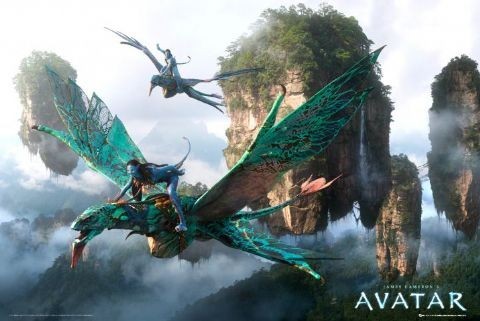 Poster Avatar limited ed. - flying