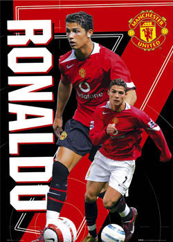 Plakát Manchester United - Ronaldo 7