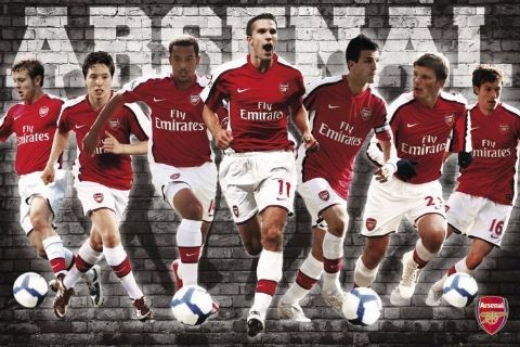 Poster Arsenal - players 09/10