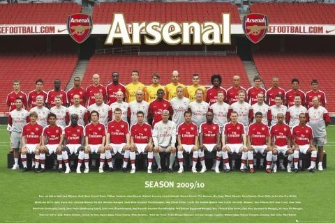 Poster Arsenal - Team photo 09/10