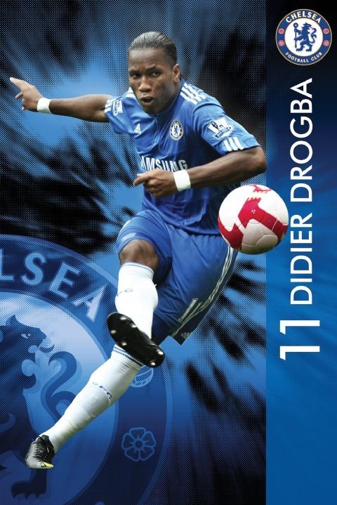 Plakát Chelsea - drogba 09/10