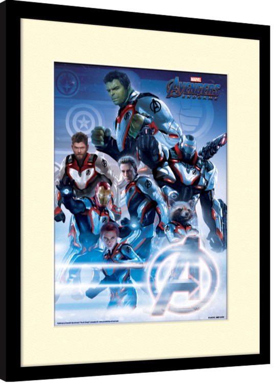 Gerahmte Poster Avengers: Endgame - Quantum Realm Suits