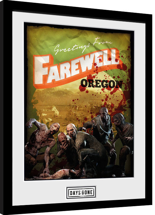 Poster incorniciato Days Gone - Greetings From Farewell