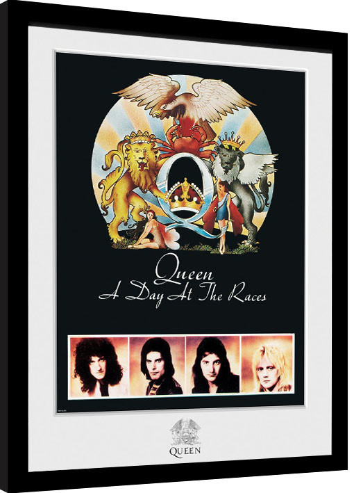 Ingelijste poster Queen - Day At The Races