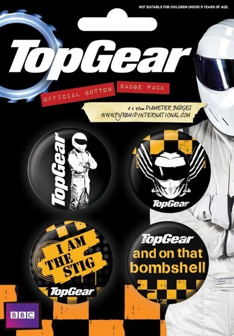 Set insigne TOP GEAR