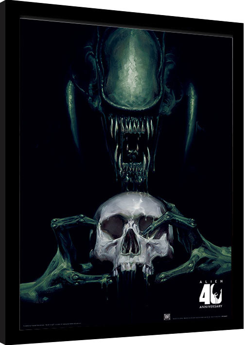 Poster incorniciato Alien: Vision of Death - 40th Anniversary