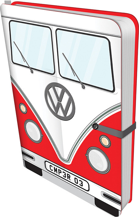 Quaderno Volkswagen - Red Camper