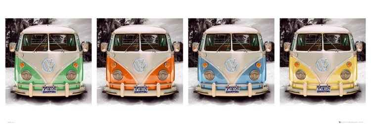 Poster Californian Camper