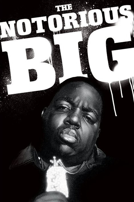 Poster Notorious B.I.G. - paint
