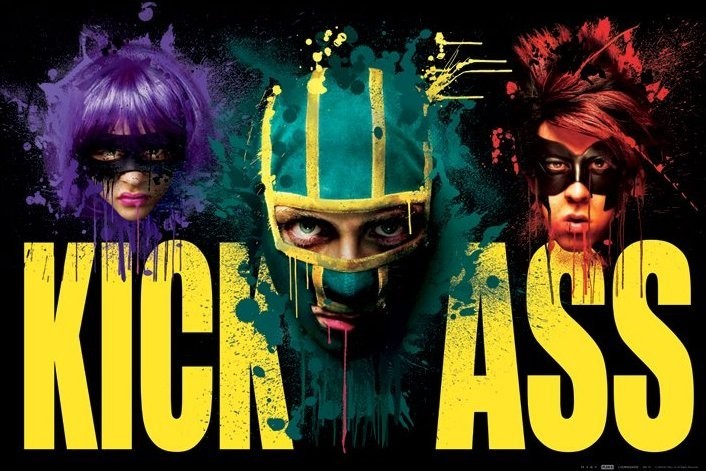 Poster KICK ASS - heads