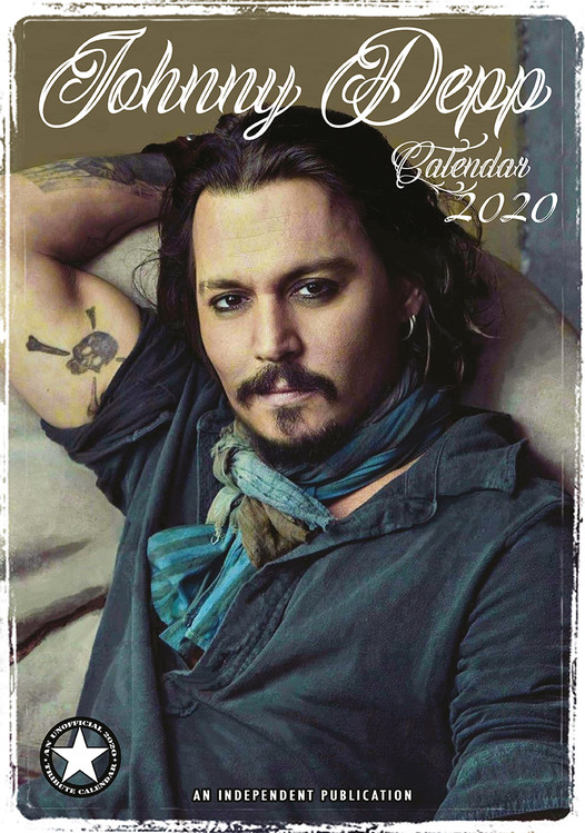 Naptár 2027 Johnny Depp