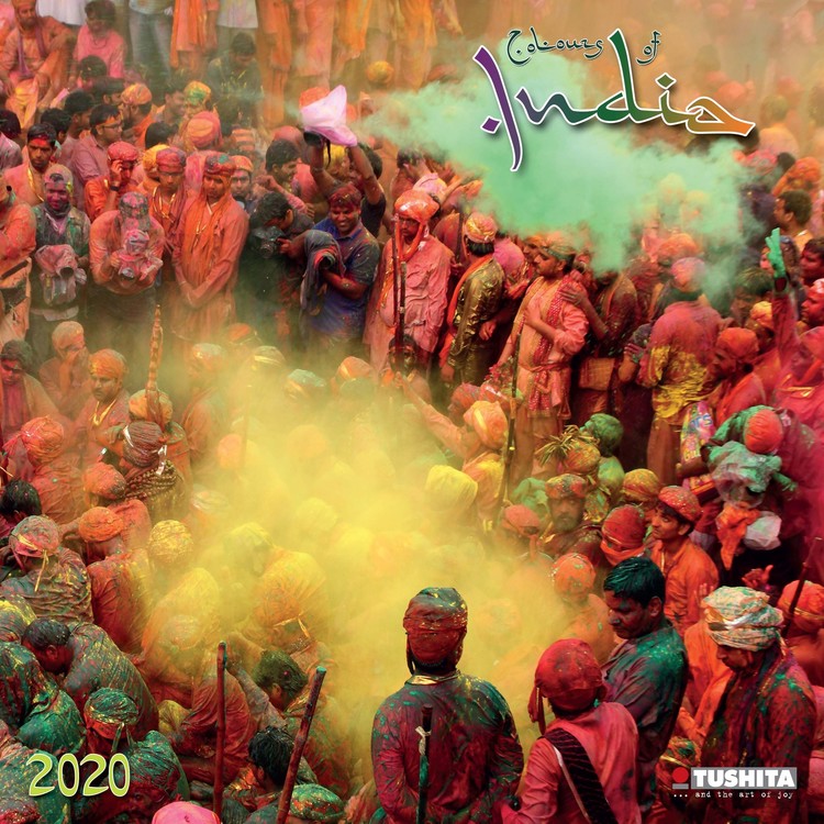 Calendario 2027 Colours of India