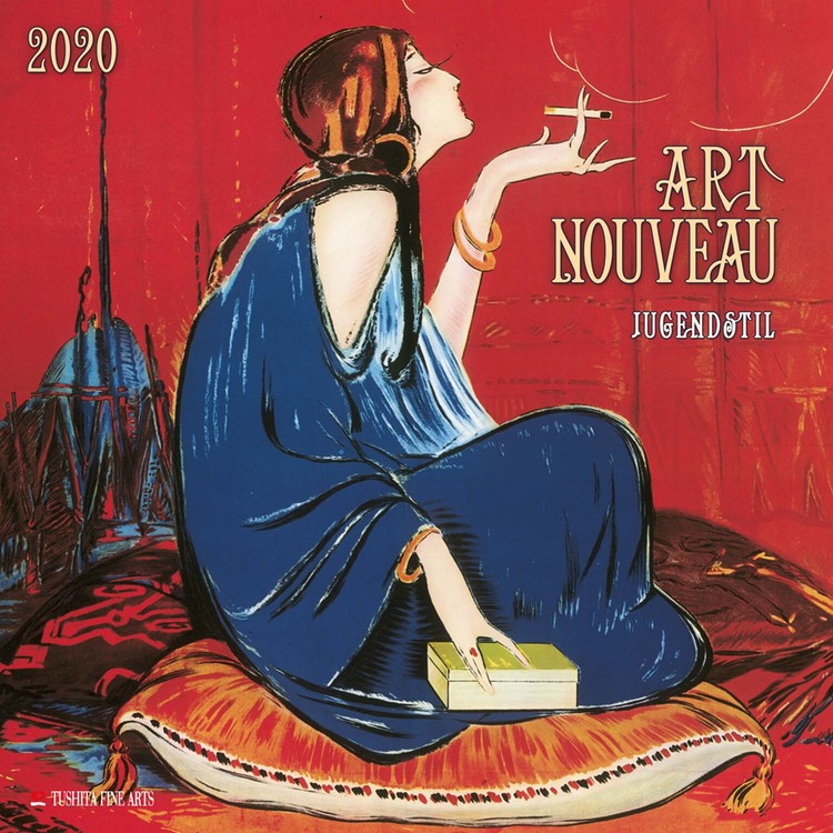 Kalender 2027 Art Nouveau