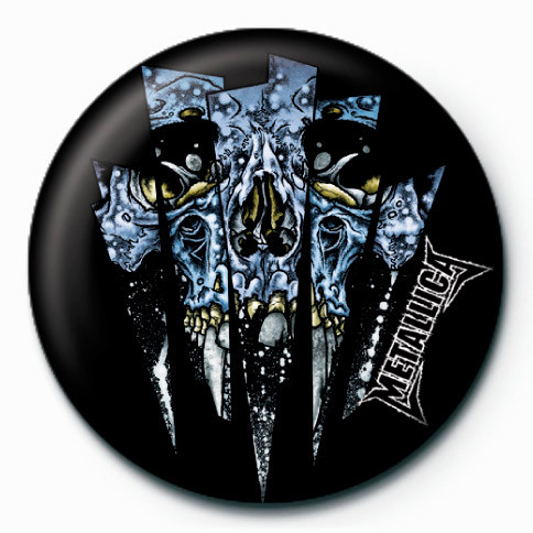 Placka METALLICA - glass