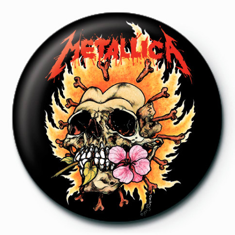Placka METALLICA - flower