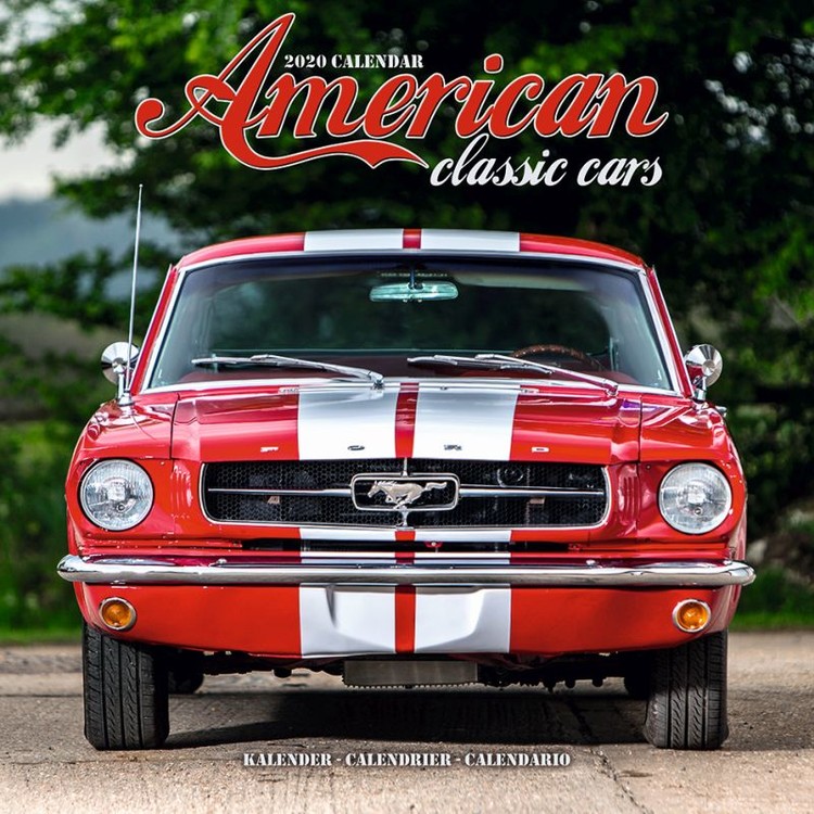 Calendario 2027 American Classic Cars