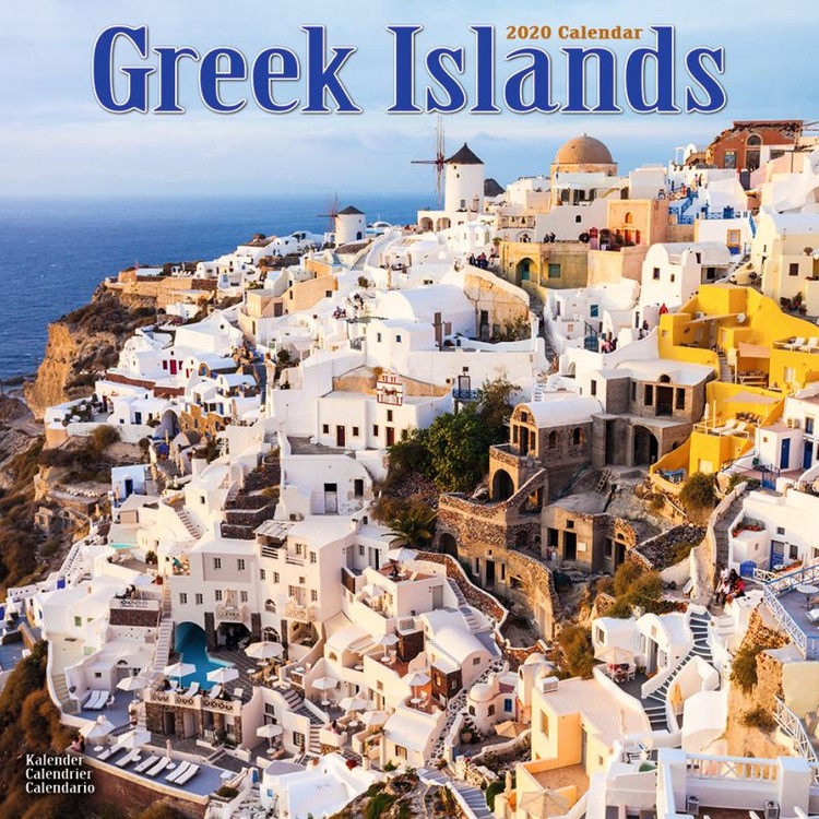 Calendario 2027 Greek Islands