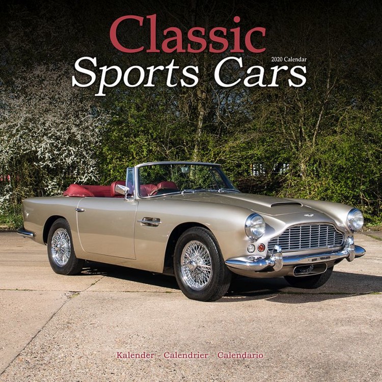 Calendario 2027 Classic Sports Cars