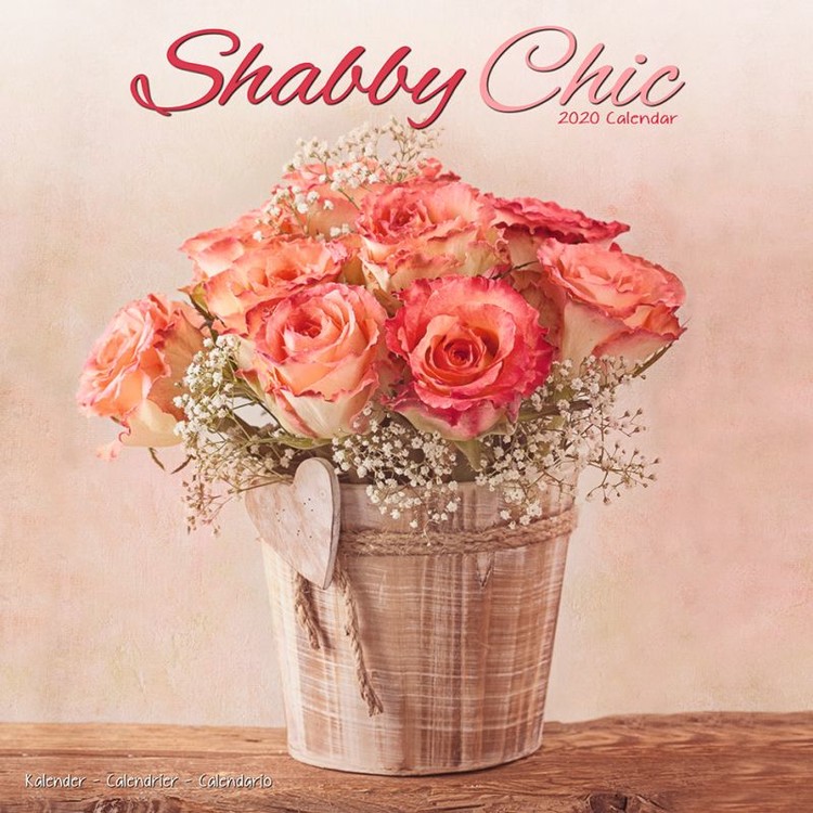 Naptár 2027 Shabby Chic