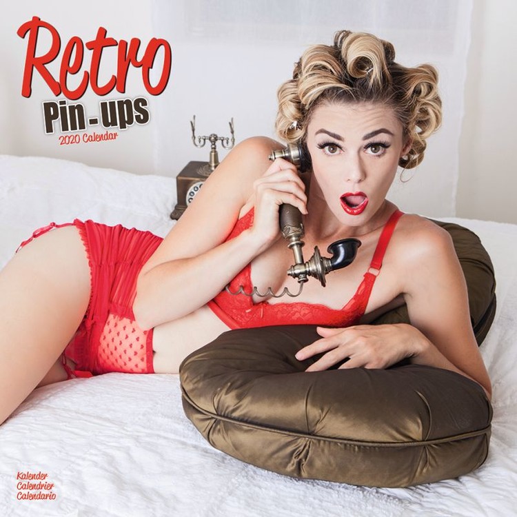 Naptár 2027 Retro Pin Ups