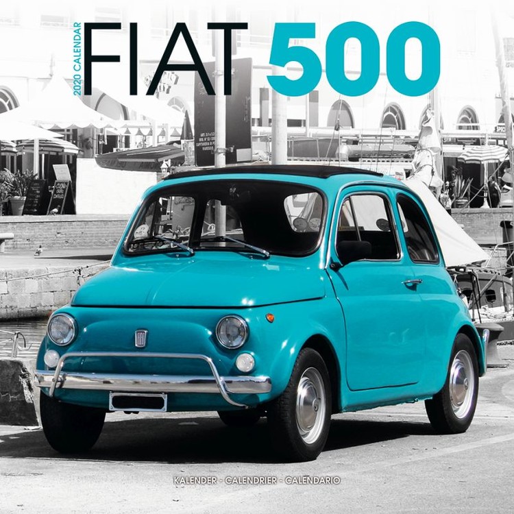 Naptár 2027 Fiat 500
